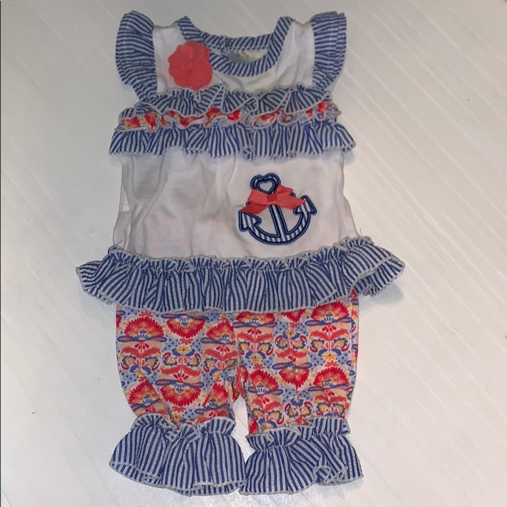 Nursery Rhyme 3 month anchor outfit
